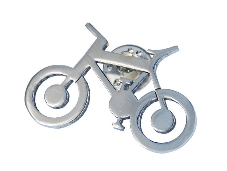 Metal Bicycle Bike Brooch Pin Badge Button Badge Mountain Cycling Mountainbike image 2