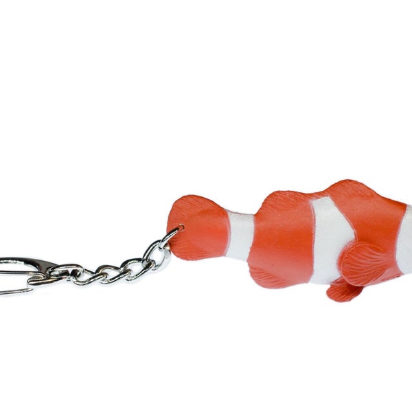 Clown bague de cle de la collier de poisson Miniblings poisson clown