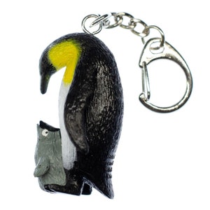 Penguin Keychain Emperor Penguin King Penguin Penguin Family Parents Baby
