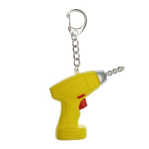 Battery Drill Key Ring Chain Miniblings Workshop Handyman Tool