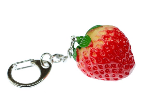 Strawberry keychain deals