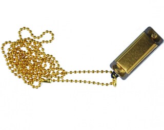 Portachiavi Armonica Miniblings, 8 Note, Fatto A Mano In Metallo, Pendente Portachiavi Regalo, 38 Mm