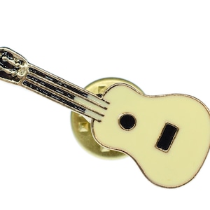Guitar Brooch Pin Badge Button Badge Miniblings Instrument Band Music Acoustic