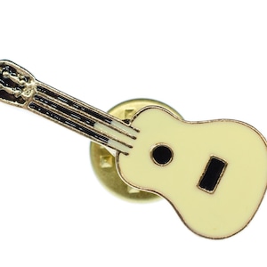 Gitarre Brosche Miniblings Pin Anstecker Instrument Musik Westerngitarre MINI Bild 1