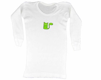 Infant Tshirt T-Shirt T Kalle Fux Longsleeve T-Shirt Squirrels Green 86