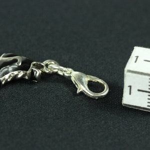 Ice Skates Charm Pendant Miniblings Skating Hockey Winter Black image 3