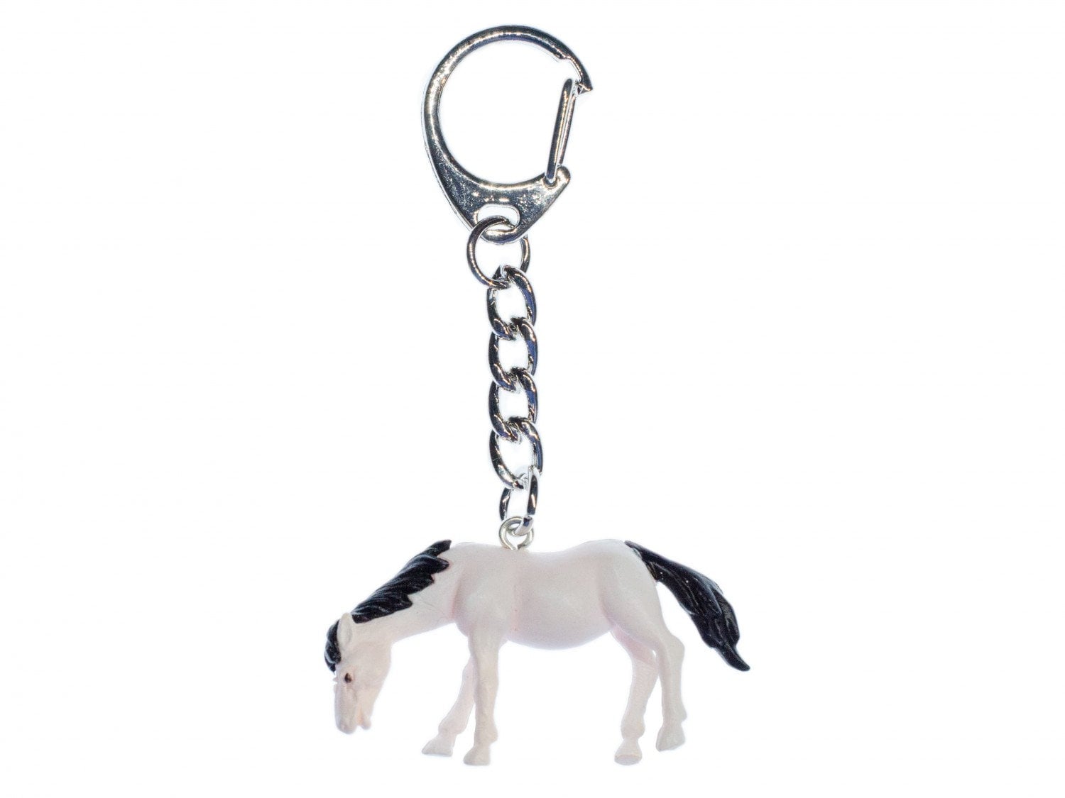 Porte-cle Porte-cles cheval accessoires promenades poney Porte-clef chevaux blancs
