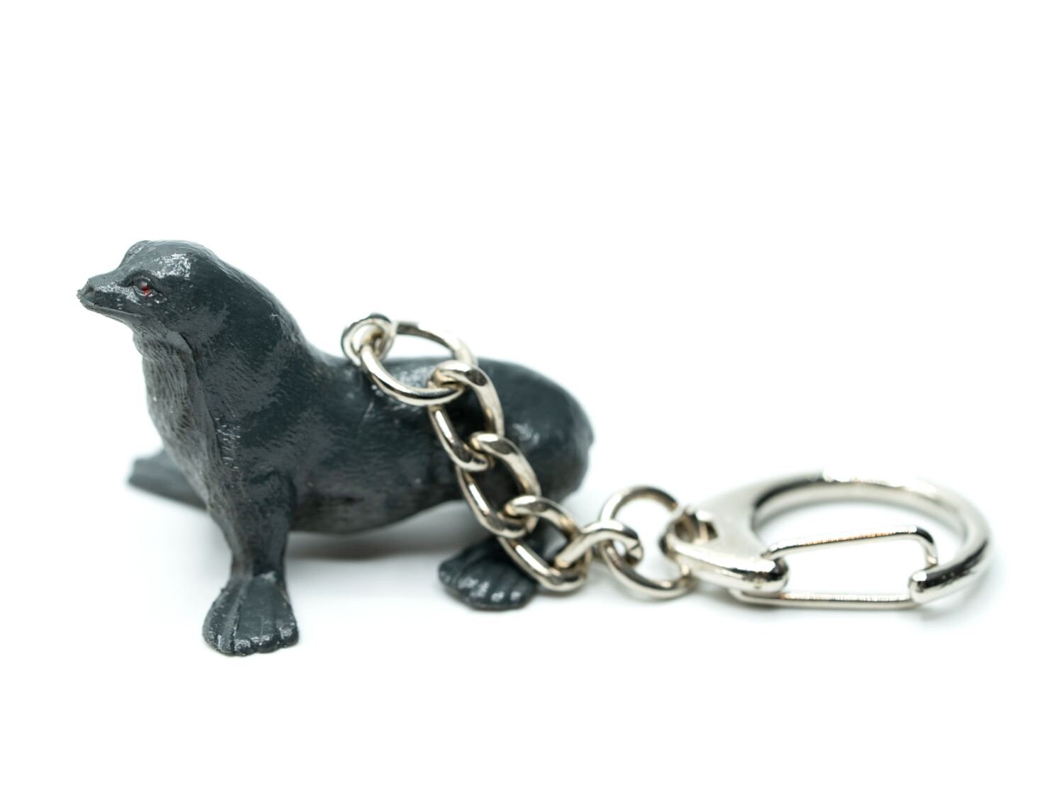 Sea Lion Key Ring Chain Keychain Miniblings Ocean Animal Seal - Etsy