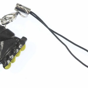 Inline Skates Roller Skates Skate Mobile Cell Phone Charm Pendant Disco Retro