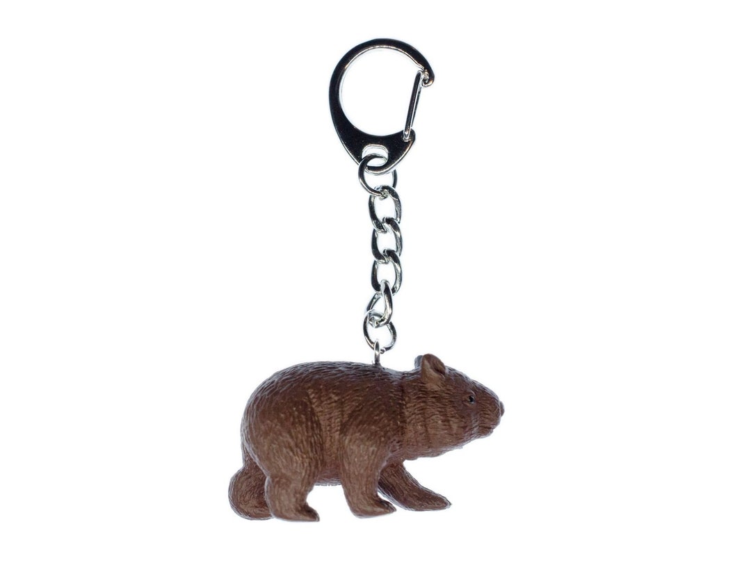 Wombat Key Rings Wombat Key Ring Chain Miniblings Kids Children Australia Marsupial - Etsy