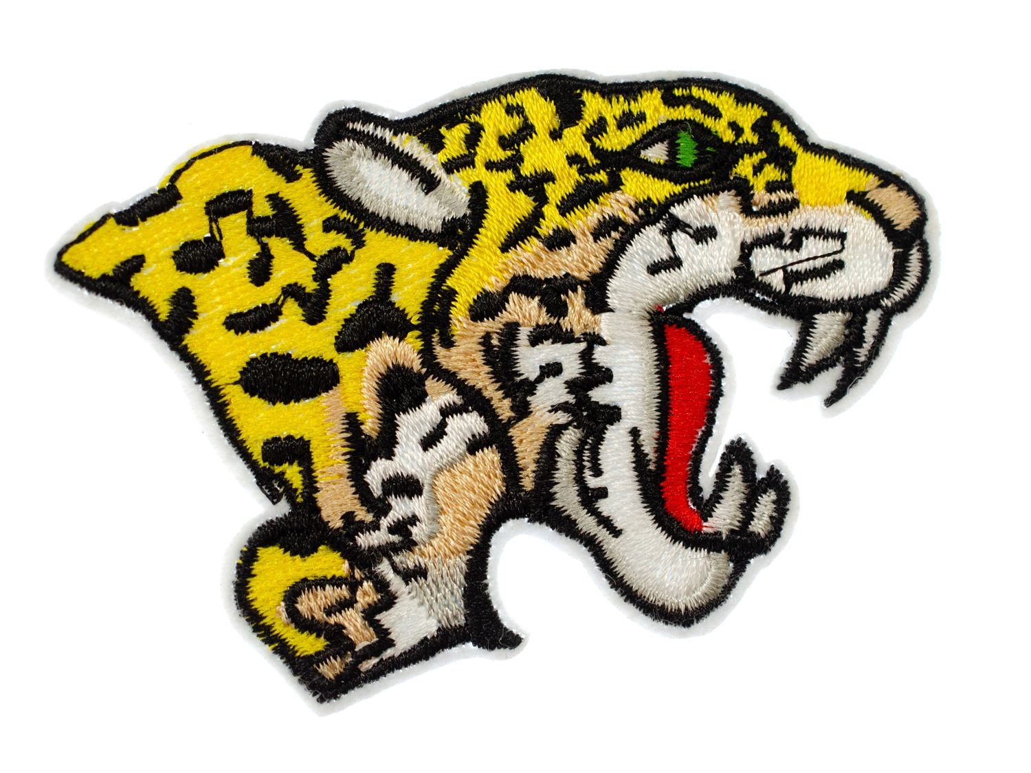 Leopard Head Patch Hotfix Iron on Application Motif Miniblings Etsy