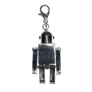 Robot Charm Pendant Miniblings Android Robo Exoskeleton Machine Movable