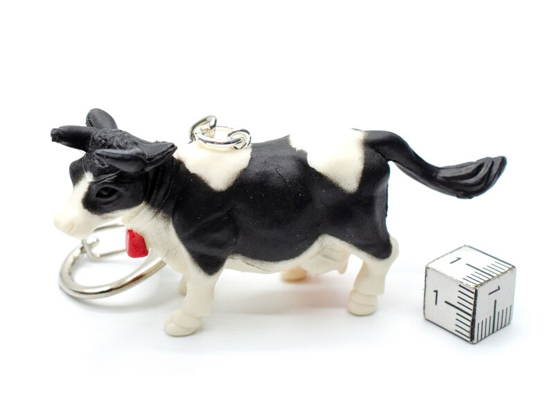 Cow Bell Key Chain Cow Key Ring Key Chain Miniblings Farm Milchkuh Beef Calf Bell Red - Etsy