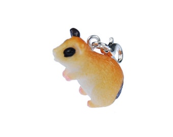 Hamster Charm Pendant For Bracelet Wristlet Miniblings Pet Hamsters Girls Children