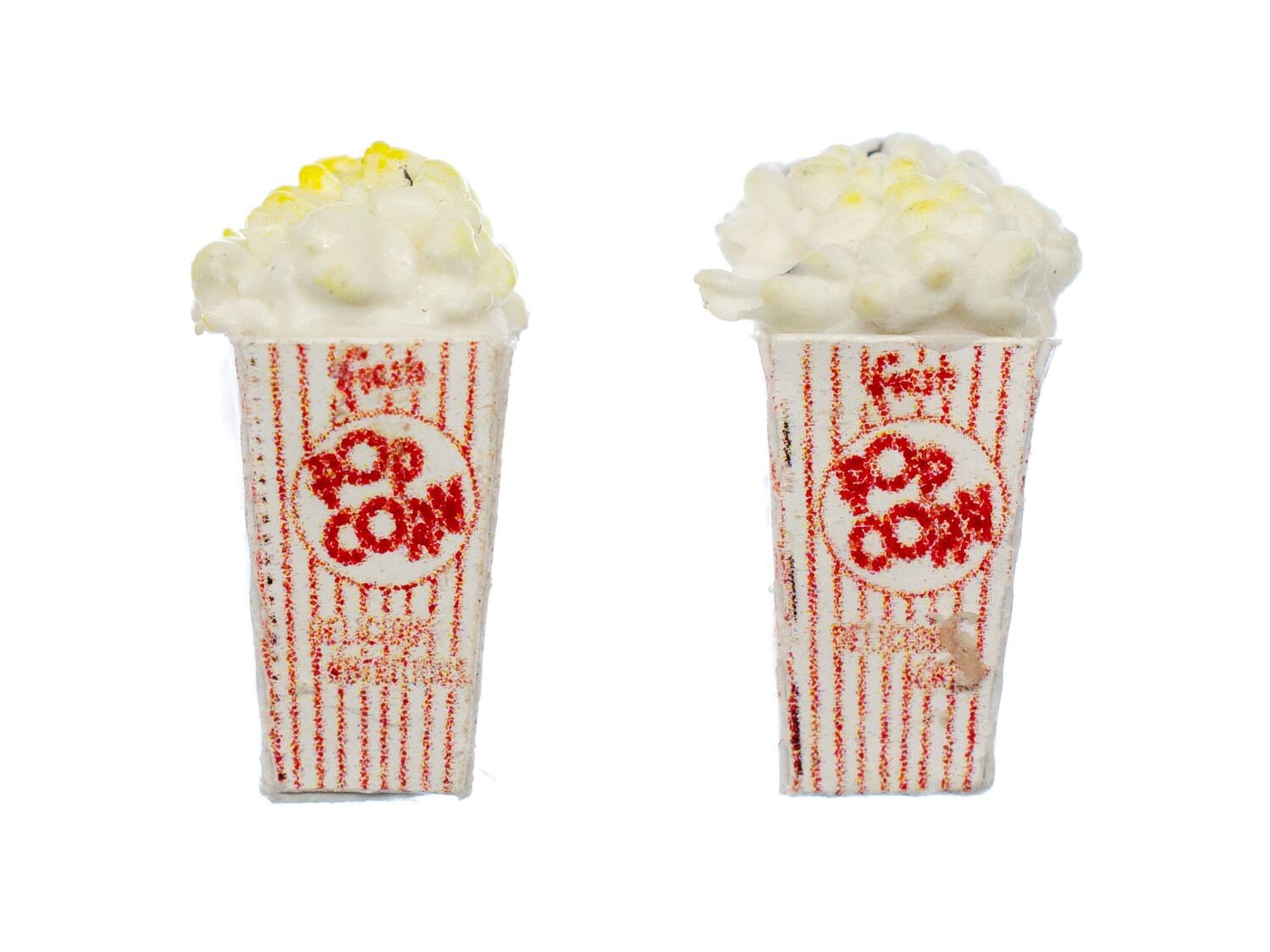 Popcorn Ear Studs Earrings Miniblings Plug Polymer Clay Cinema Etsy