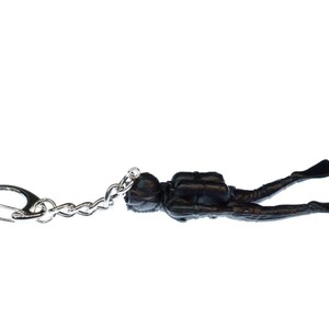 Diver Key Ring Chain Miniblings Skuba Diving Scuba Black