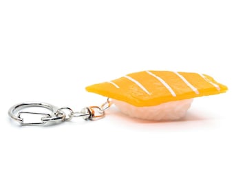 Sushi Nigiri Salmon Keyring Miniblings Pendant Japan Asia Rice Food