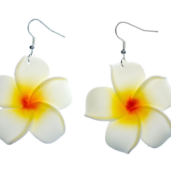 Frangipani Earrings Etsy