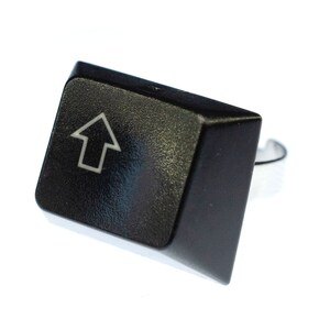 Shift Umschalt Taste Tastaturring Zeichen Ring Miniblings Computer Tastatur swz