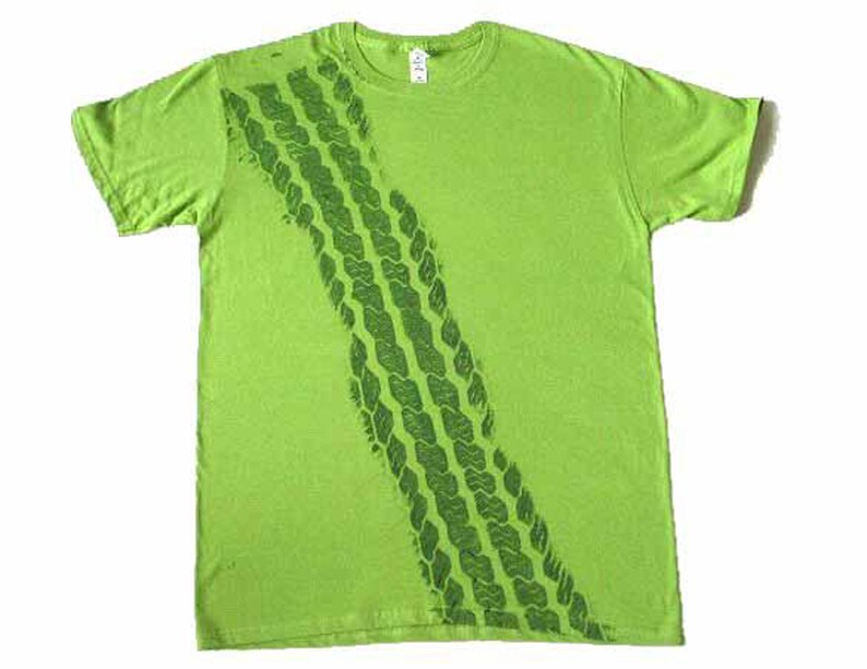 Tire Mark Tire Track Tshirt Tshirt Road Print Men Brakes Etsy