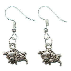 Taurus Earrings Miniblings Sign Astrological Constellation Zodiac Horoscope