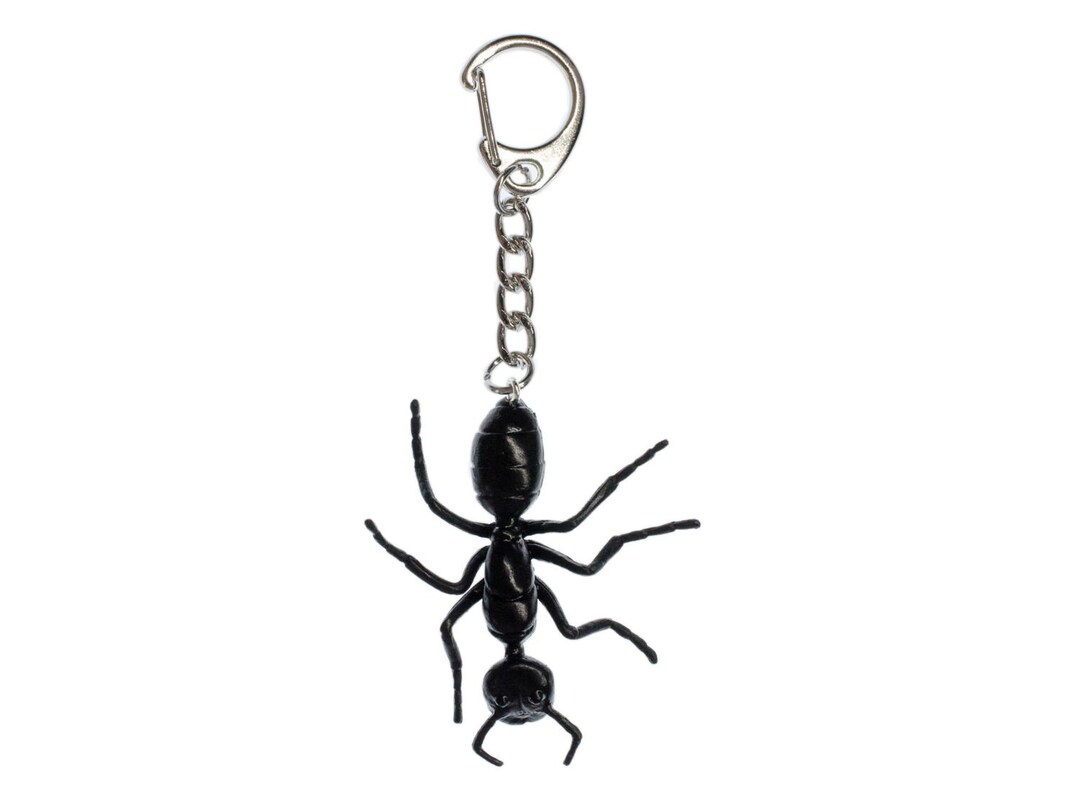 Ant Key Ring Chain Miniblings Ants Halloween Insect Black - Etsy