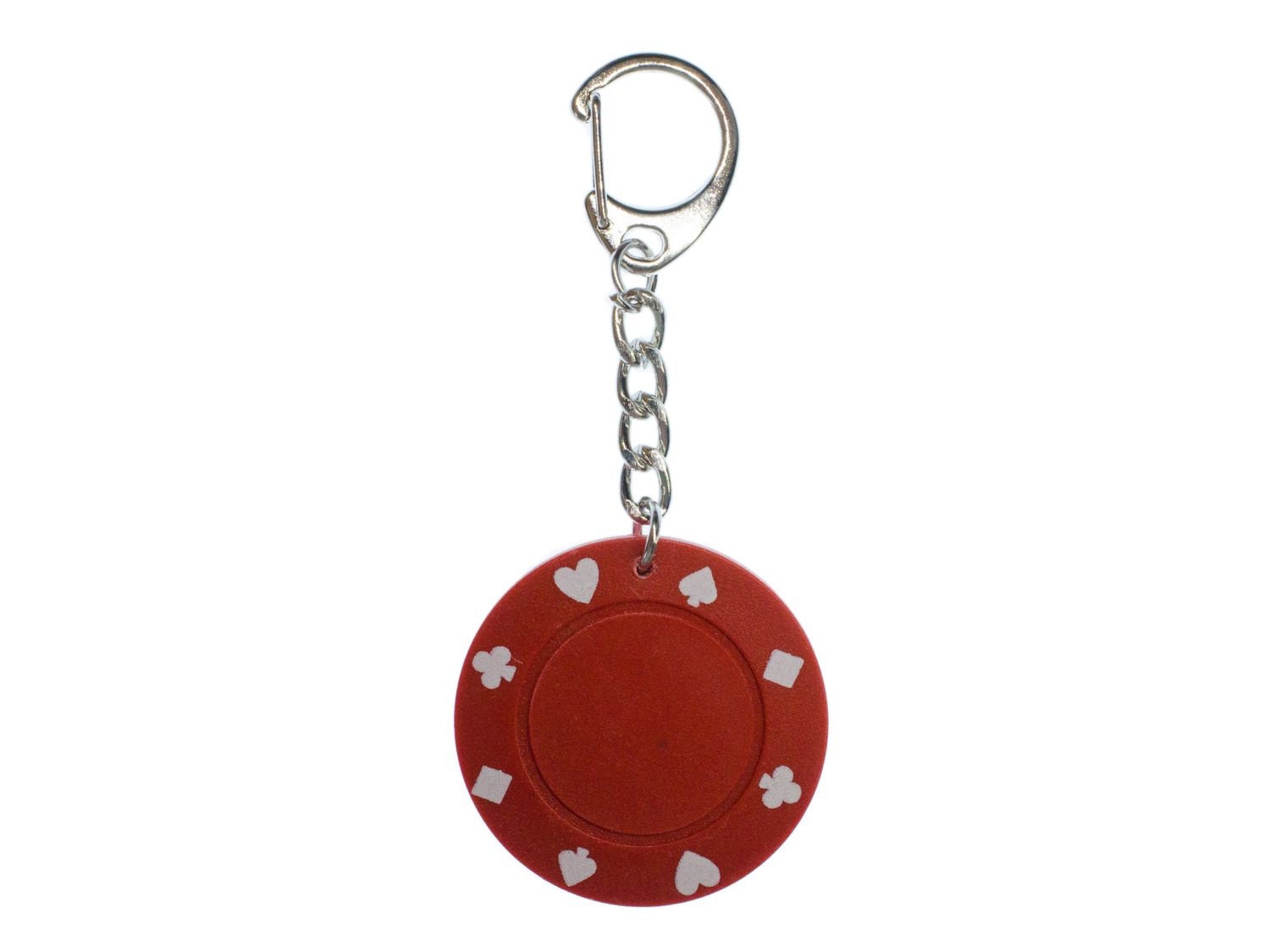 Jeton Porte-cle Porte-clescollier Porte-cle Porte-cles rouge Poker