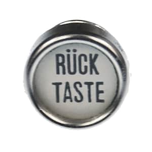 Rücktaste Brooch Pin Badge Button Typewriter Keys Miniblings Vintage UPCycling