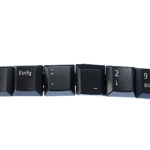 Typewriter Keys Hair Pin Miniblings Hair Clip Keyboard Barrette Type Writer Key
