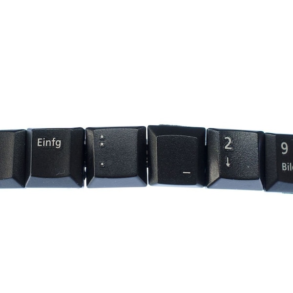 Clavier clavier Miniblings touches cheveux Barrette flèches signes