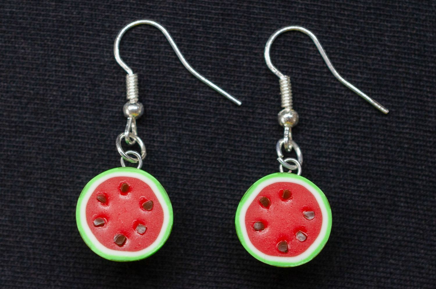 Porte Clef Moto Miniblings Melon Pastèque Pastèque Pendentif Pour Téléphone Mobile Huitième Melon Pastèque Rouge Vert- Pendentif Bijoux Faits à La Main I Porte-clé Porte-clés Porte Cle Moto Cross