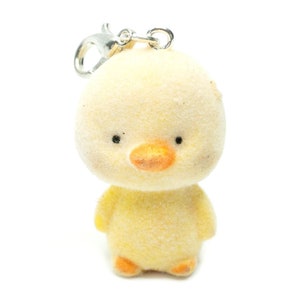 Chick Charm Miniblings pendant duck farm bird Easter spring flock yellow