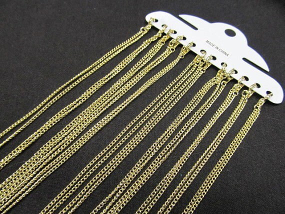 12 Catene A Sfere Per Gioielli Fai Da Te – Miniblings – Lunghezza 45 Cm, 2,4 Mm, Placcato Argento – Ideali Per Creazioni - 3