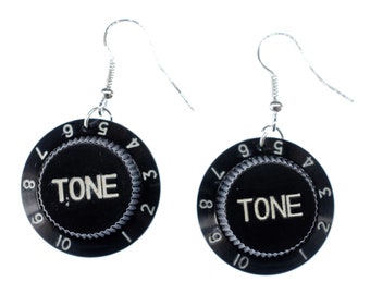 Tone Poti Oorbellen Miniblings Hanger Volumeknop Volume Potentiometer Muziek