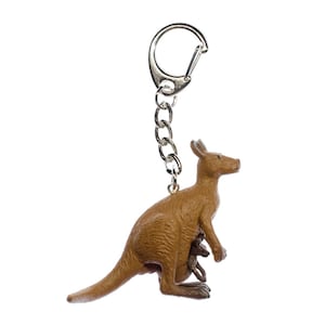 Kangaroo Family Key Ring Chain Miniblings Kids Children Australia