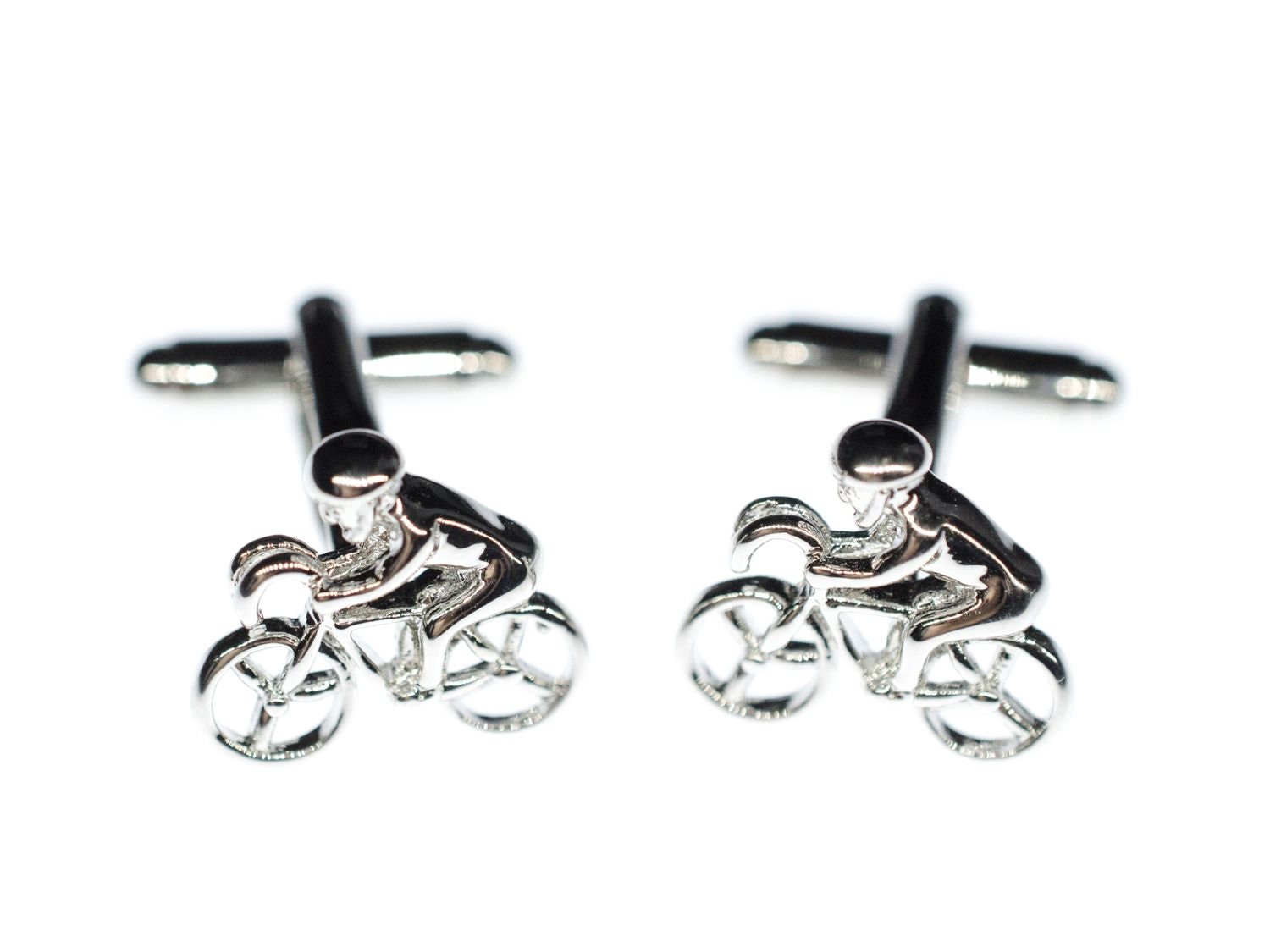 Velo boutons de manchette boutons Miniblings + Box velo cyclistes velo velo