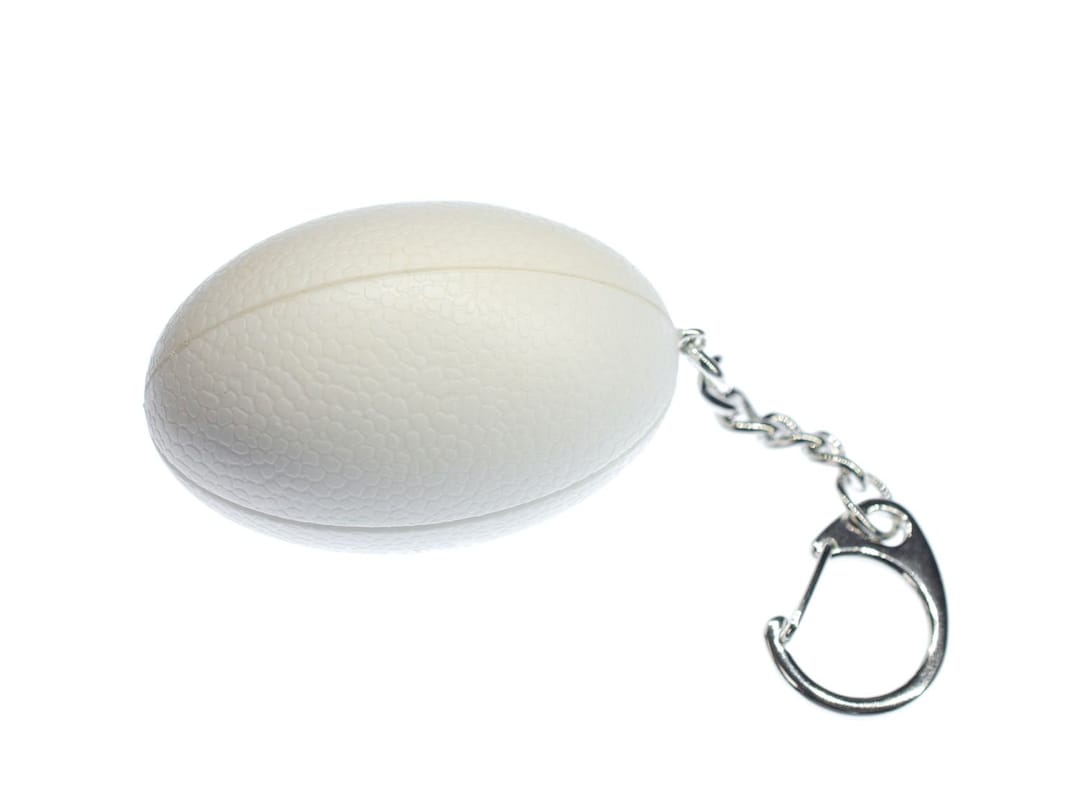 Rugby Ball Key Ring Chain Miniblings Keychain Gym Sports Etsy UK