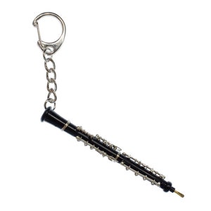 Oboe Schlüsselanhänger Miniblings Schlüsselring Musik Orchester Musiker +Box
