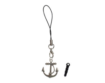 Anchor Mobile Cell Phone Charm Pendant Boat Ship Anchors Miniblings Ocean Sea