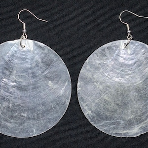 Pearl 6Cm Earrings Miniblings Rs Shell Mother Of Ocean Seafruit White