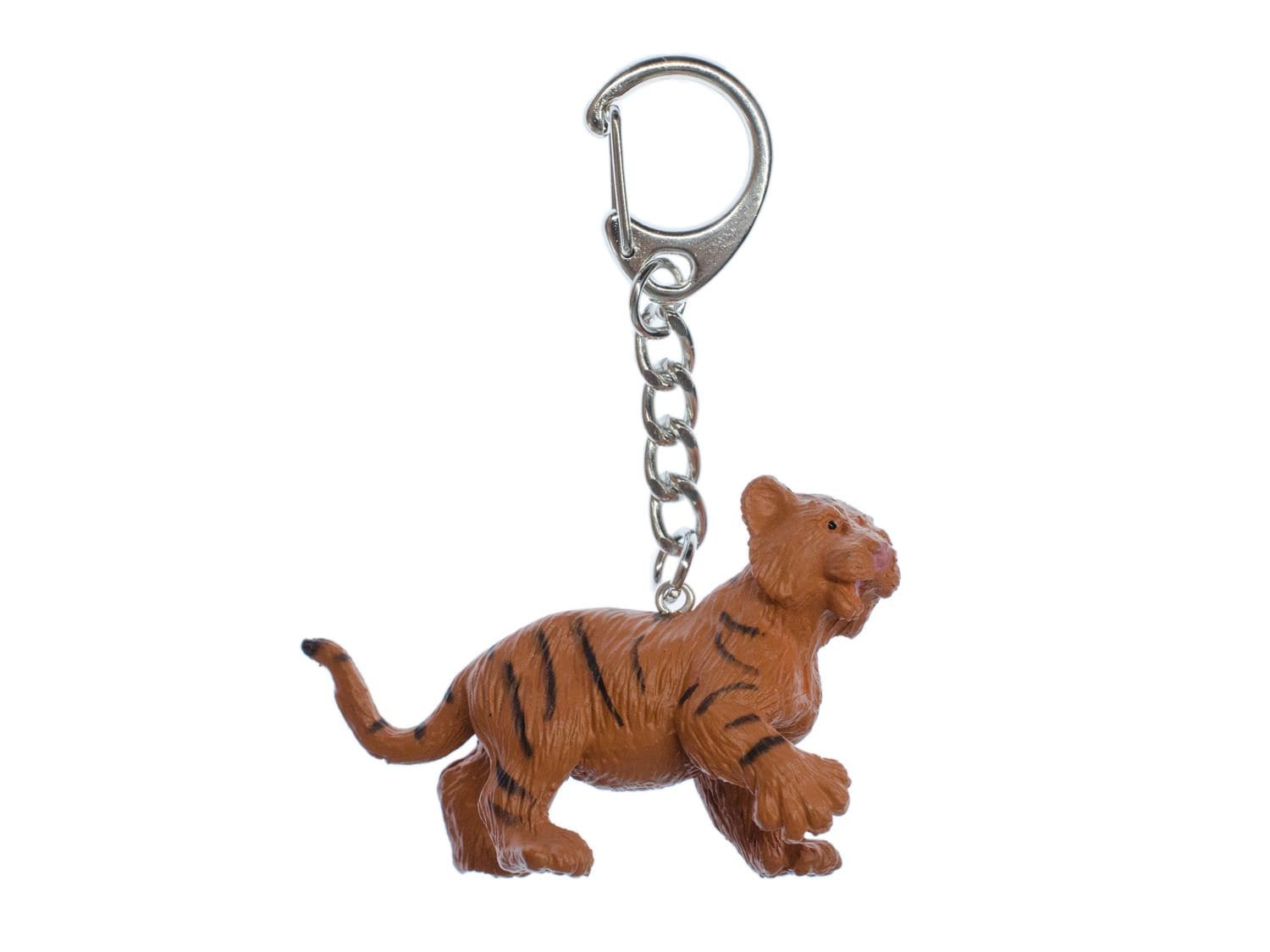 Tiger Baby Key Ring Chain Miniblings Kids Children Safari Zoo Kids