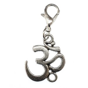 Om Symbol Mantra Mul Charm Pendant Zipper Yoga Shanti Miniblings Relaxation