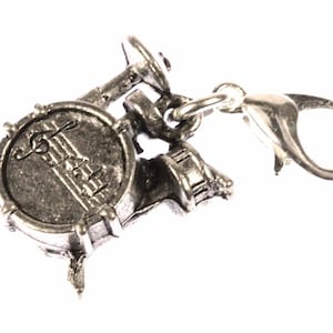 Drums Charm Pendant For Bracelet Miniblings Drummer Musician Drum Sticks