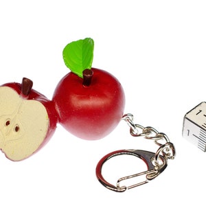 Apple Key Ring Charin Keys Fruti Miniblings Green - Etsy
