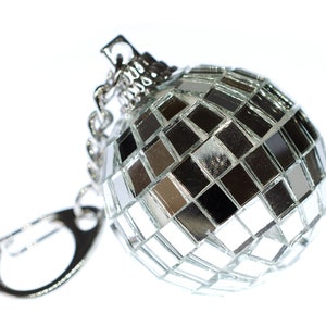 Mirror Ball Key Ring Chain Miniblings Supporters Club Disco