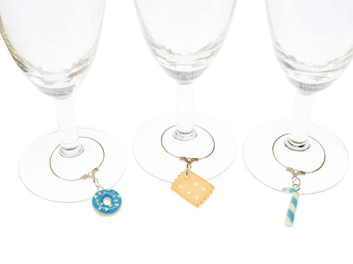 10pcs Glass Markers Miniblings Drink Glass Party Wine Cocktail Etsy UK