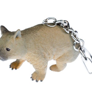 Wombat Key Ring Chain Miniblings Kids Children 6Cm Australia Animal