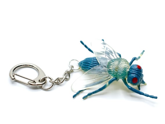 Mouche Porte-cle Porte-cles pendentif Miniblings bague cle insecte volant  ant -  France