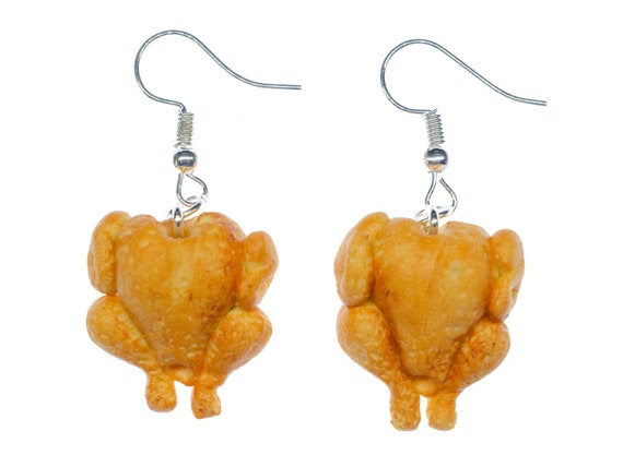 Chicken wing earrings sale