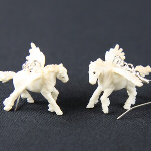 Pegasus aile cheval Miniblings Fantaisie poney blanc Mirco